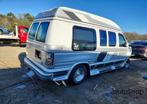 1998 Ford Econoline E150 Van из США, поврежденный, VIN 1FDRE14L0WHB49856